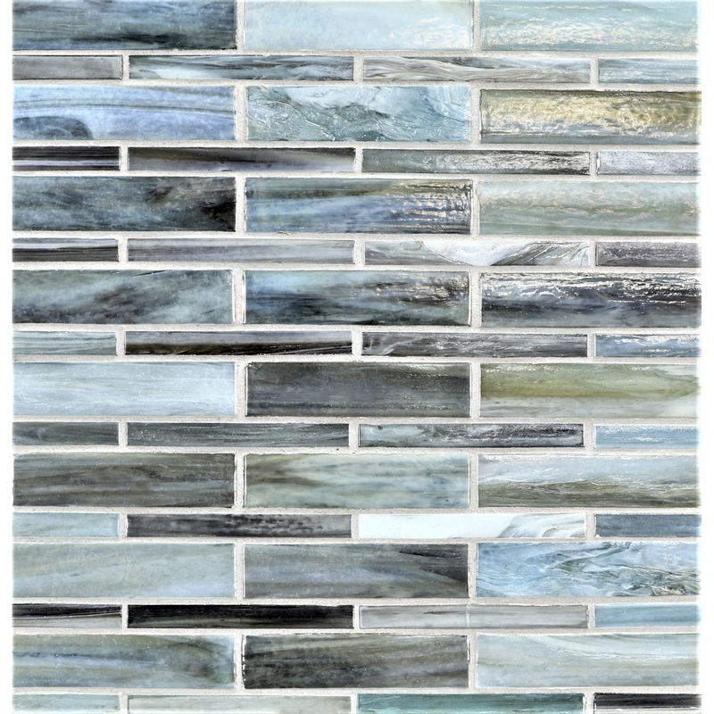 AGATE: Firenze Moyou Staggered Joint Field Mosaic (7.94"x12.38" | pearl)
