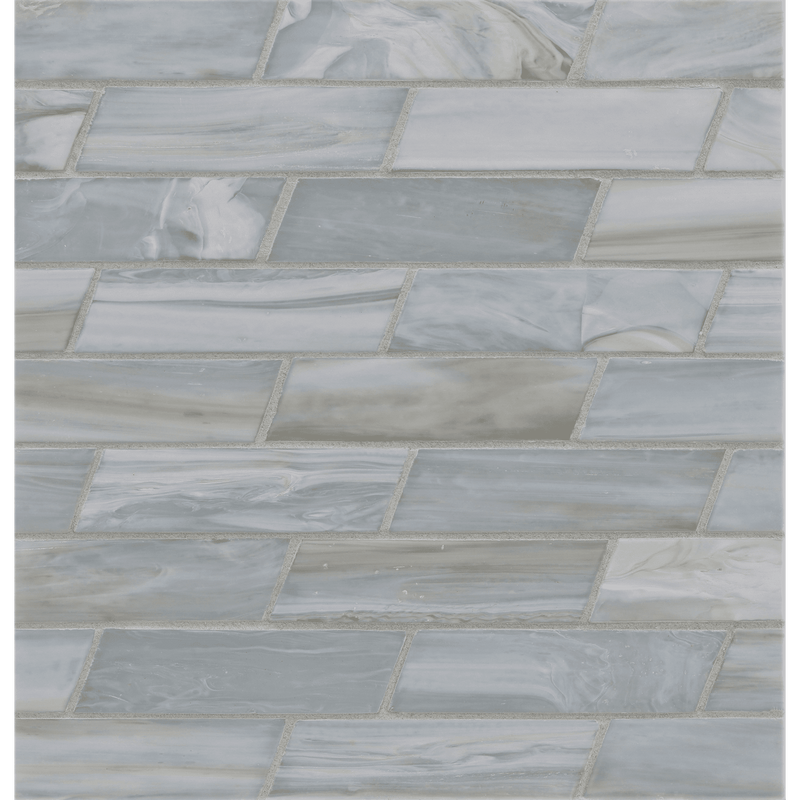 AGATE: Lucca Dash Offset Field Mosaic (9.98"x11.34" | silk)