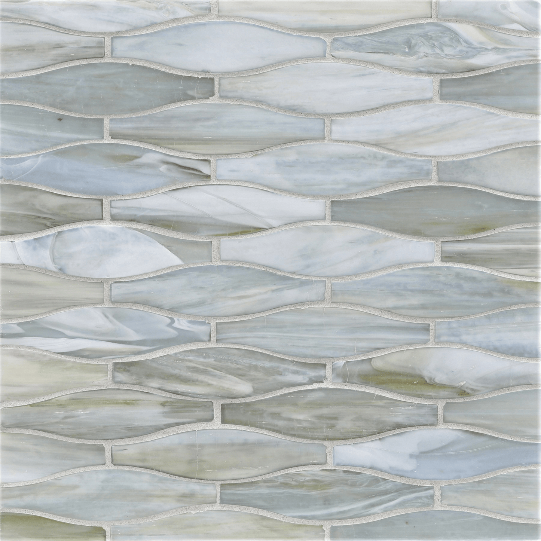 AGATE: Lucca Taiko Offset Field Mosaic (9.77"x12.49" | silk)