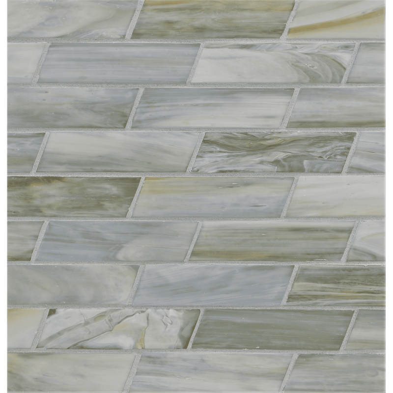 AGATE: Pienza Dash Offset Field Mosaic (9.98"x11.34" | silk)