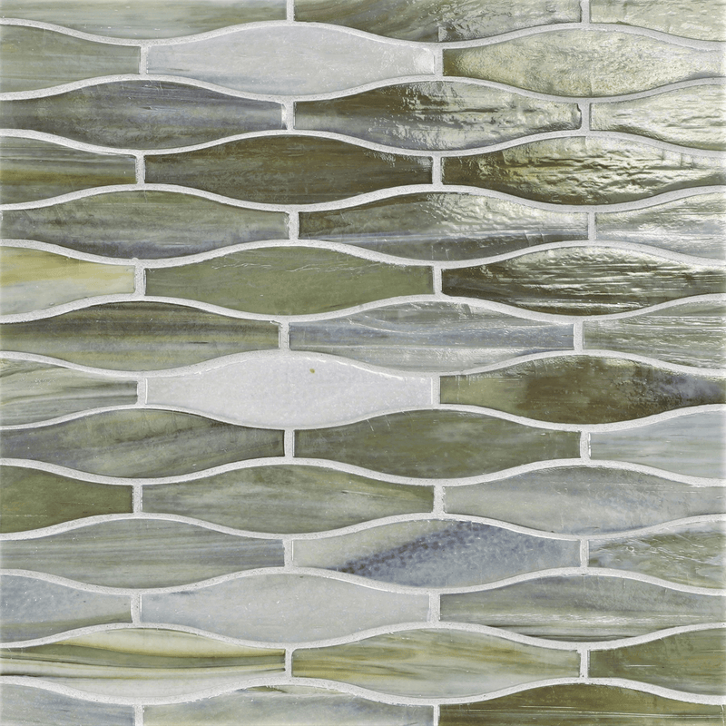 AGATE: Pienza Taiko Offset Field Mosaic (9.77"x12.49" | pearl)