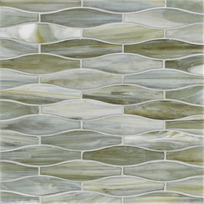 AGATE: Pienza Taiko Offset Field Mosaic (9.77"x12.49" | silk)