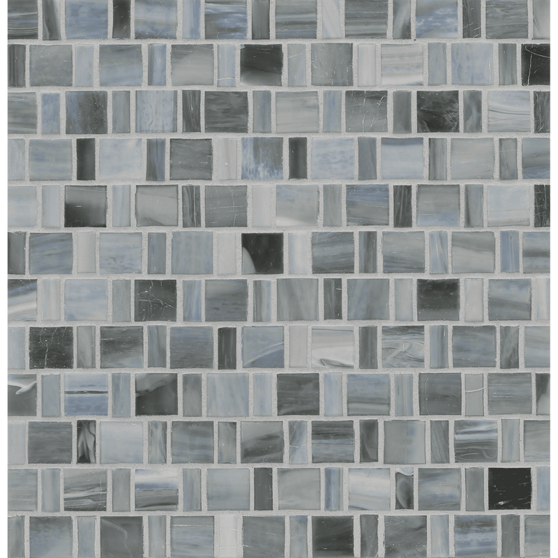 AGATE: Pisa Japonaise Staggered Joint Field Mosaic (12.57"x12.50" | silk)