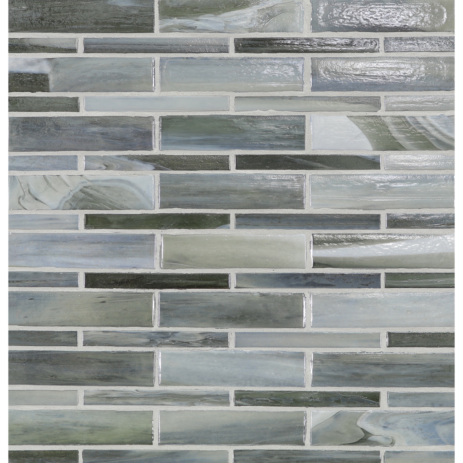 AGATE: Pisa Moyou Staggered Joint Field Mosaic (7.94"x12.38" | pearl)