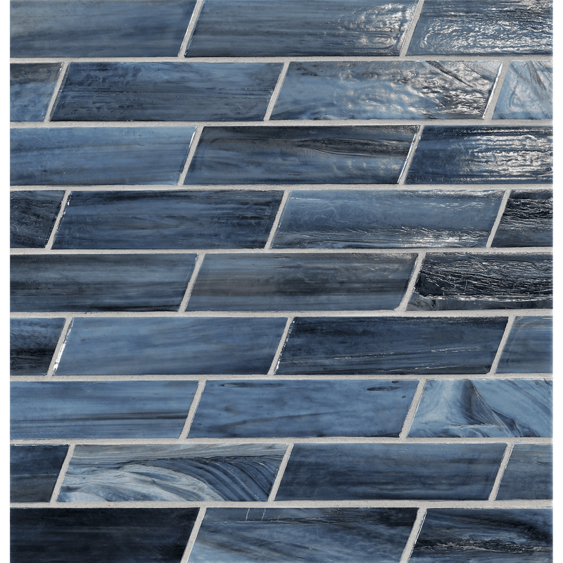 AGATE: Portofino Dash Offset Field Mosaic (9.98"x11.34" | pearl)