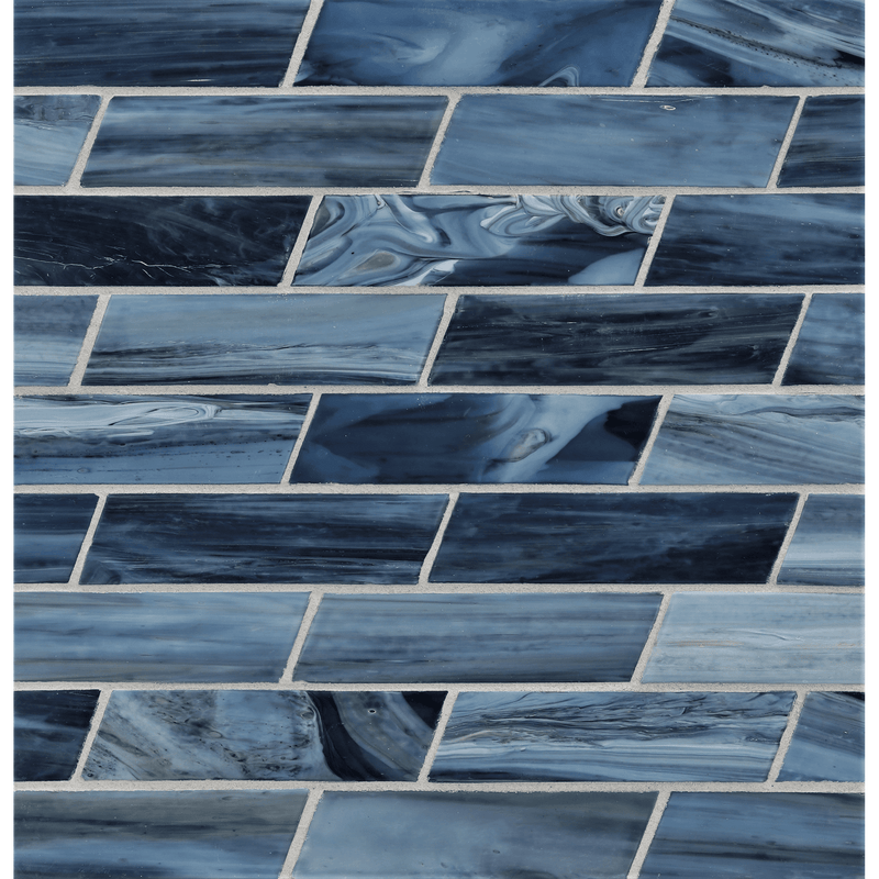 AGATE: Portofino Dash Offset Field Mosaic (9.98"x11.34" | silk)