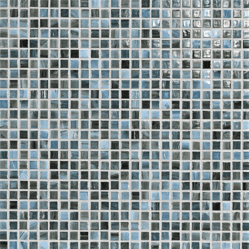 AGATE: Rimini 0.5"x0.5" Straight Stack Field Mosaic (12.52"x12.52" | pearl)