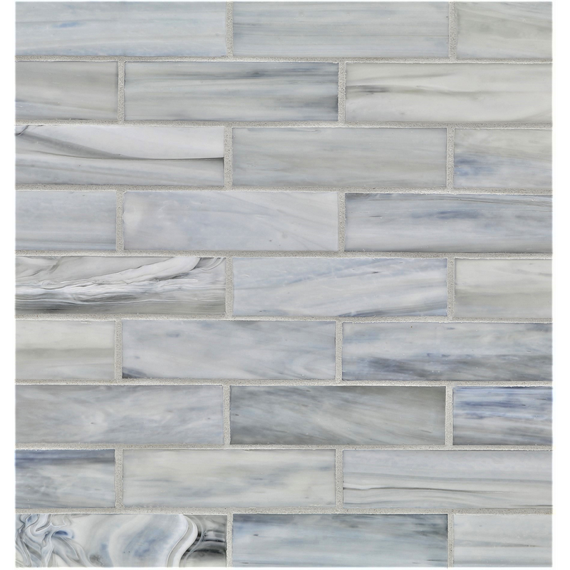 AGATE: Torino 1.25"x5" Staggered Joint Field Mosaic (9.80"x12.83" | silk)