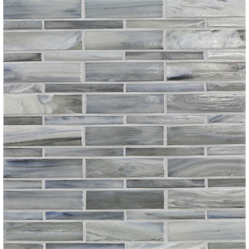 AGATE: Torino Moyou Staggered Joint Field Mosaic (7.94"x12.38" | pearl)
