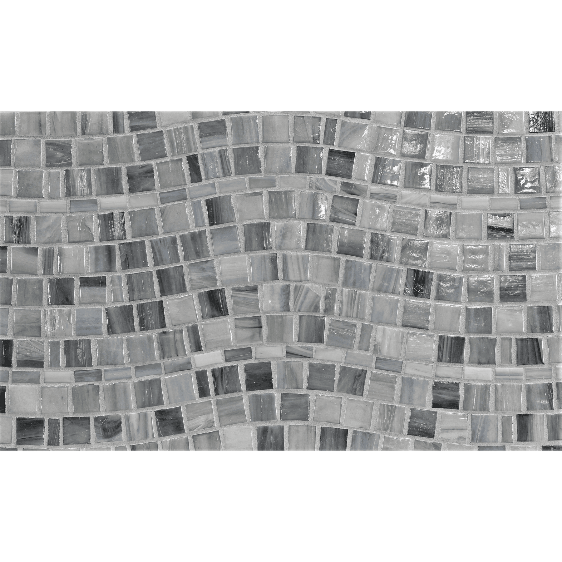 AGATE: Torino Rio Offset Field Mosaic (15.42"x11.67" | mixed)