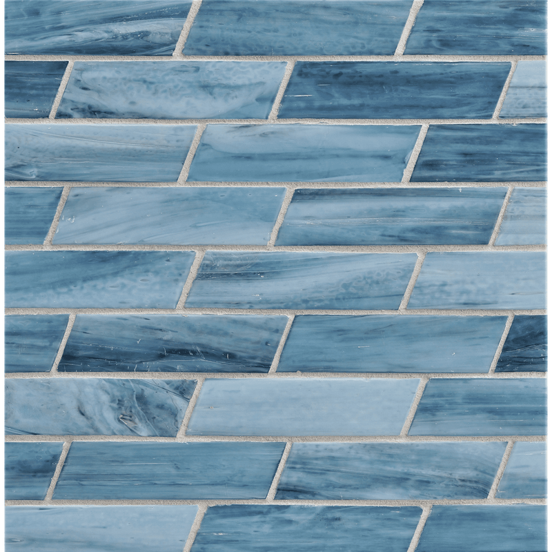 AGATE: Umbria Dash Offset Field Mosaic (9.98"x11.34" | silk)