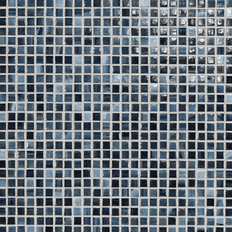 AGATE: Verona 0.5"x0.5" Straight Stack Field Mosaic (12.52"x12.52" | pearl)