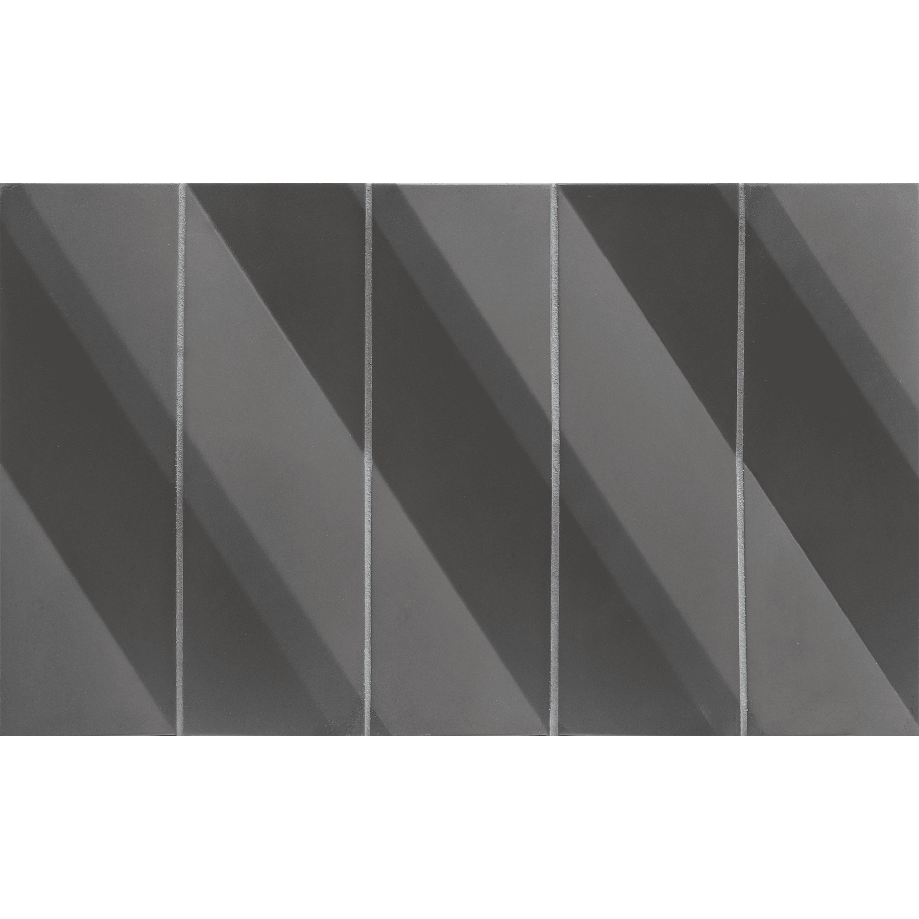 CONTOURS: Deconstruct Zen Break A Rectangle Field Tile (3"x9" | matte)