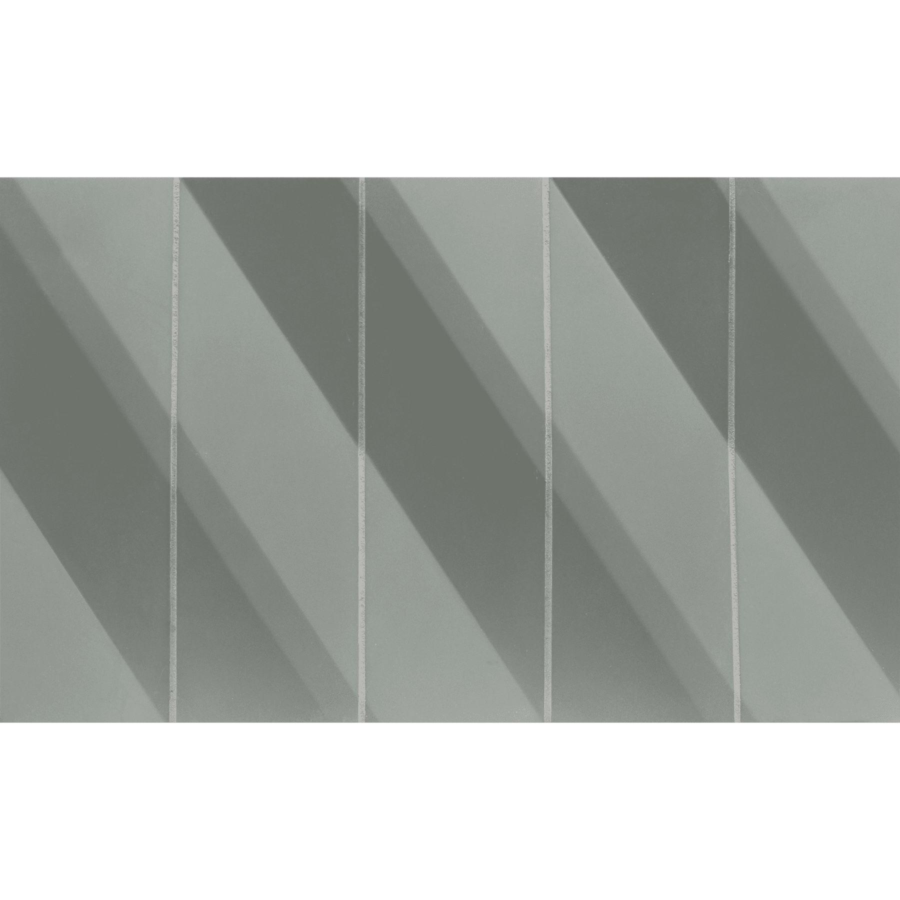 CONTOURS: Ginkgo Zen Break A Rectangle Field Tile (3"x9" | matte)