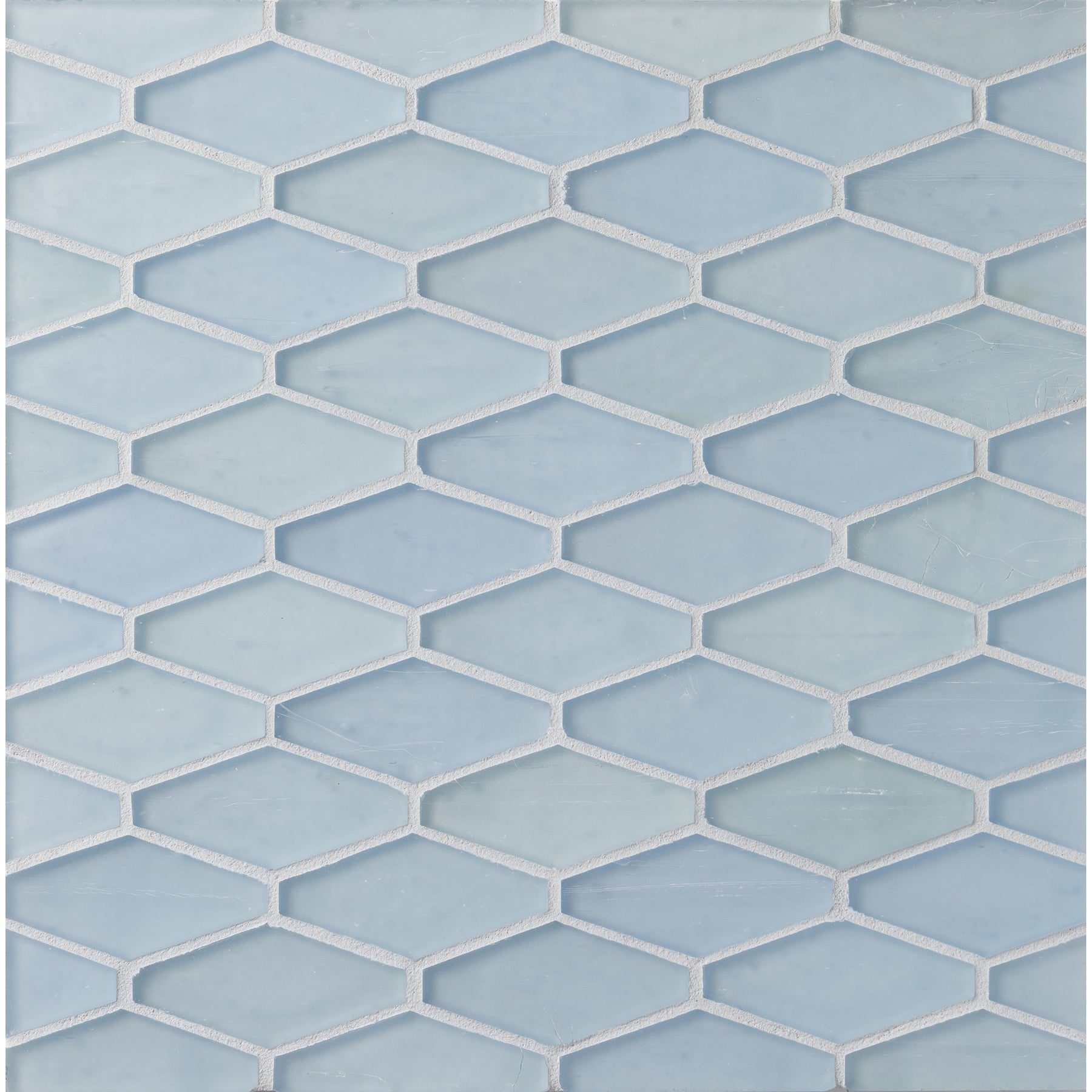 ELEMENTS: H2O Mod Hex Elongated Hexagon Field Mosaic (9.45"x11.73" | silk)