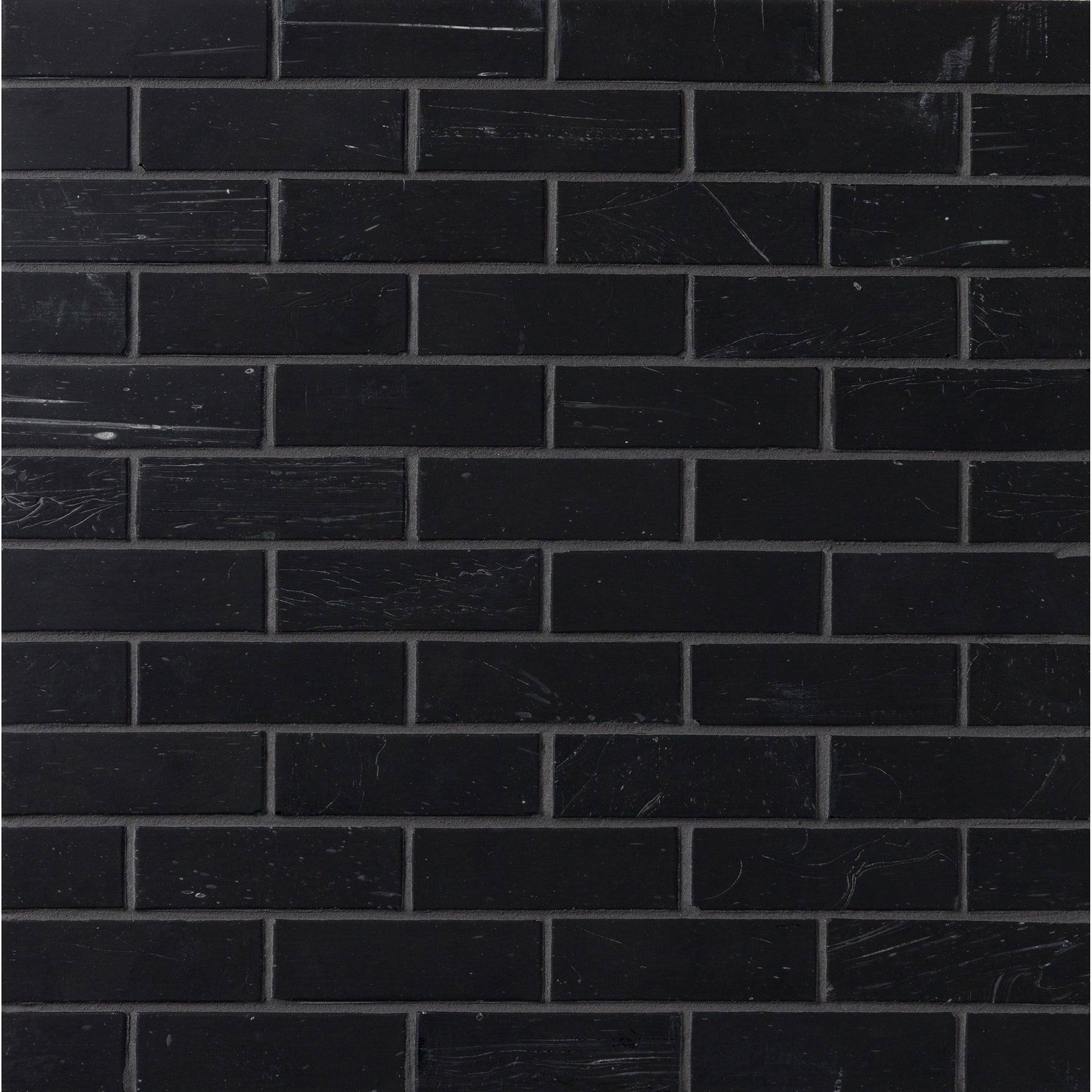 ELEMENTS: Night Sky 1"x3" Staggered Joint Field Mosaic (9.46"x12.49" | silk)