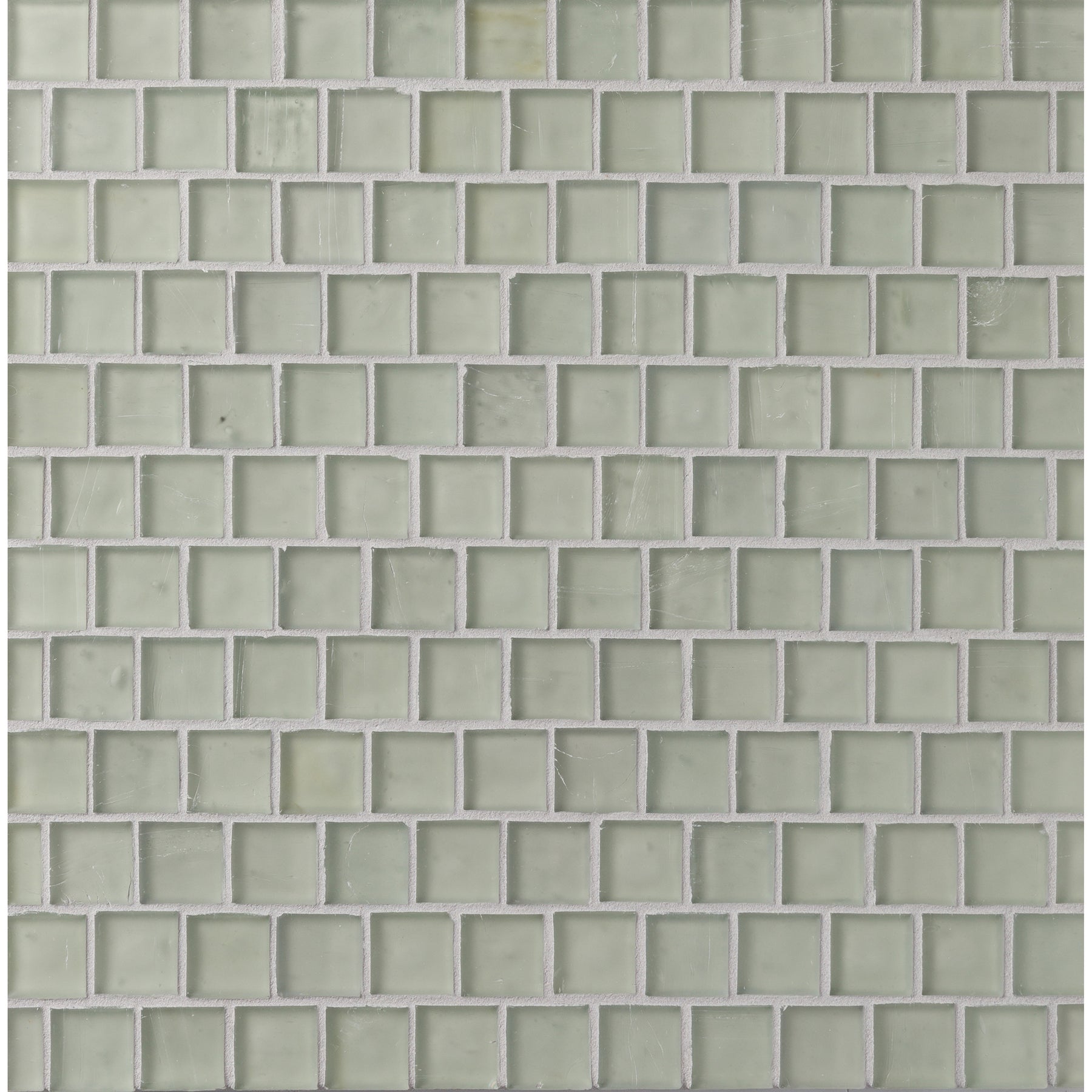 ELEMENTS: Quicksilver 1"x1" Staggered Joint Field Mosaic (12.46"x12.40" | silk)