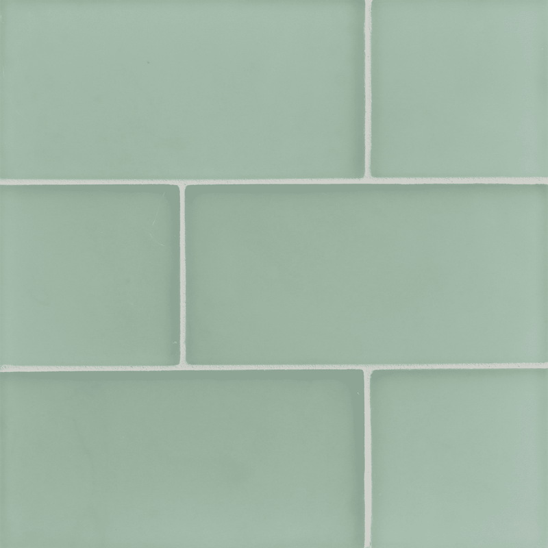 FLUX: Cayman Blue Rectangle Field Tile (4"x8" | silk)