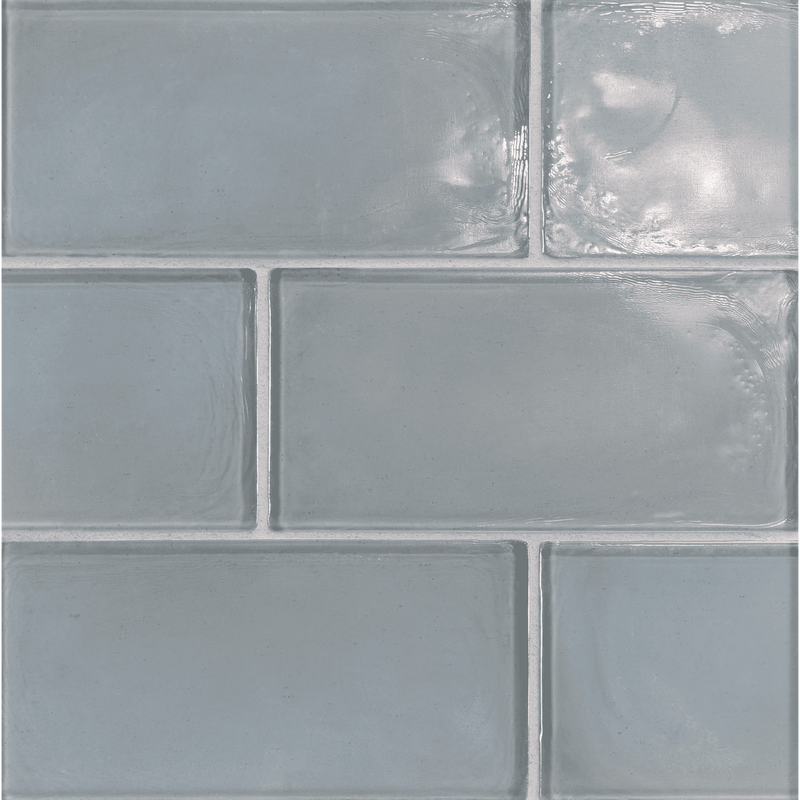 FLUX: Clear Rectangle Field Tile (4"x8" | pearl)