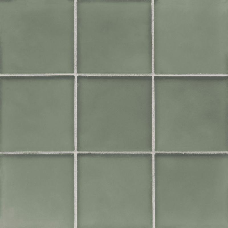 FLUX: Silver Square Field Tile (4"x4" | silk)