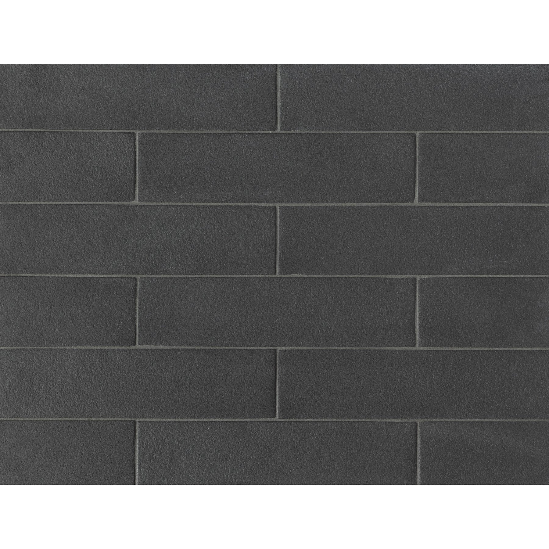 GRAPHITE: Black Iron Rectangle Field Tile (2 1/2"x9 1/2" | glossy)