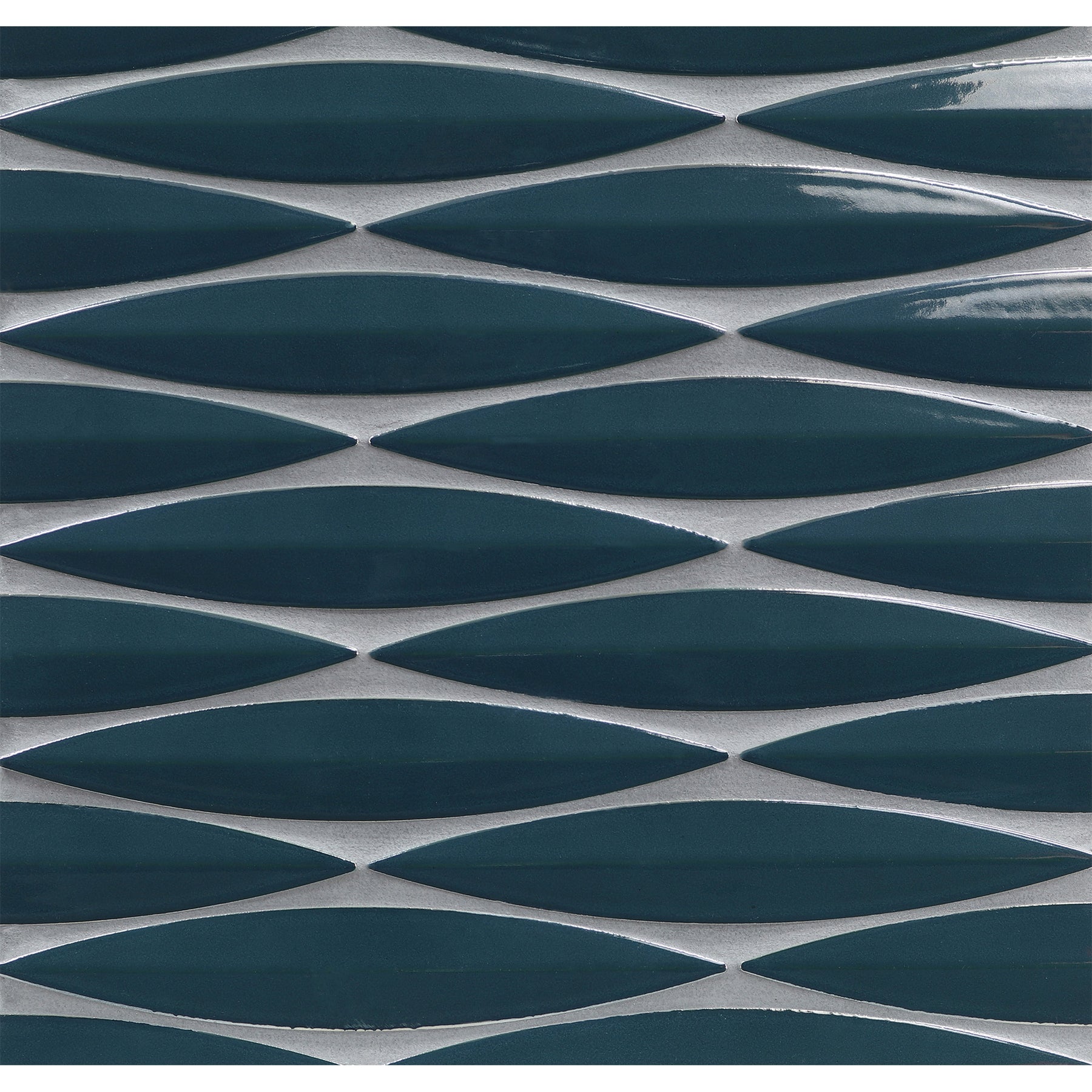 KANU: Cruise Blue Keel Offset Field Mosaic (9.51"x11.02" | glossy)