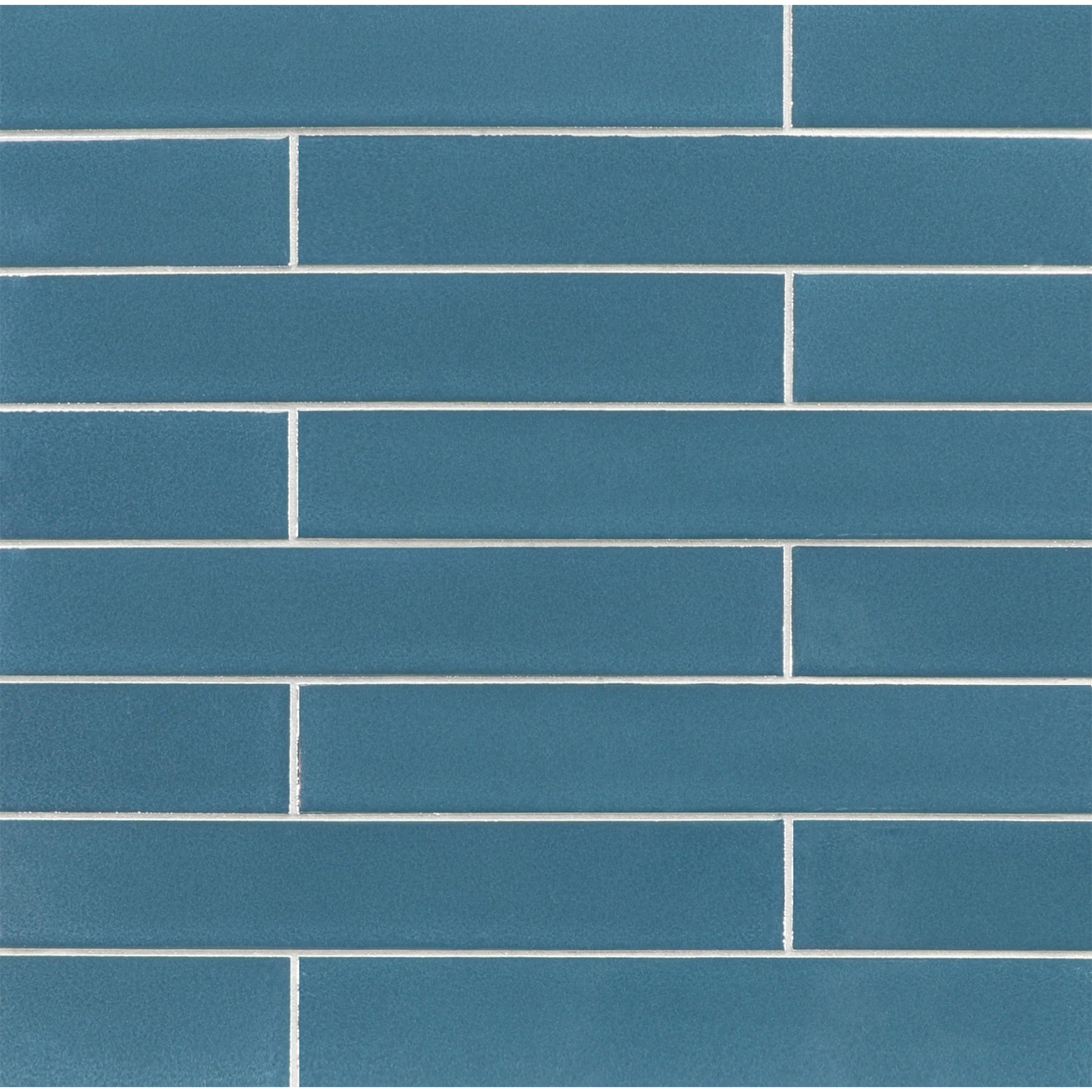 KANU: Cruise Blue Plank Rectangle Field Tile (1 5/8"x9 1/2" | glossy)