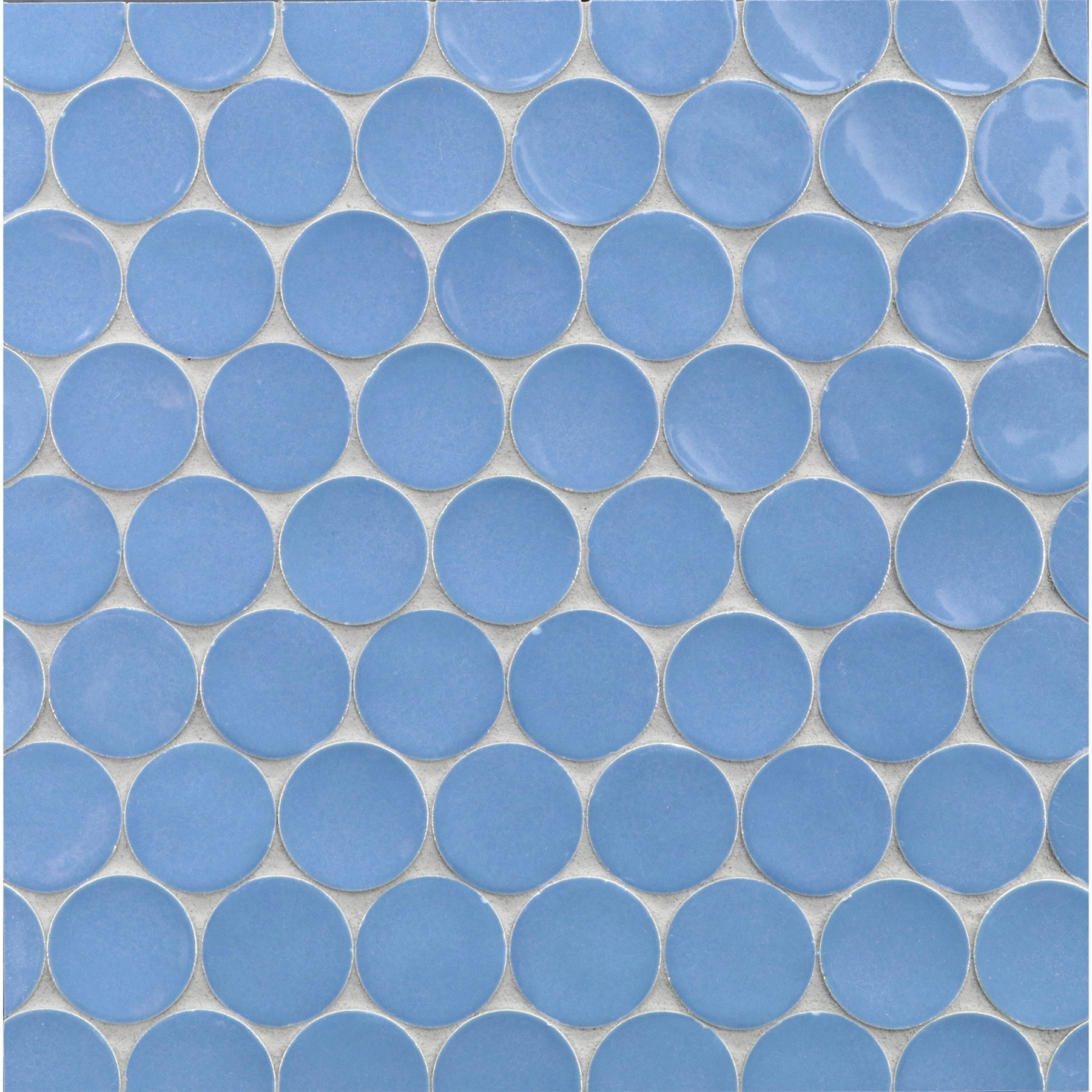 KANU: Summer Sky Buoy Penny Round Field Mosaic (10.02"x11.57" | glossy)