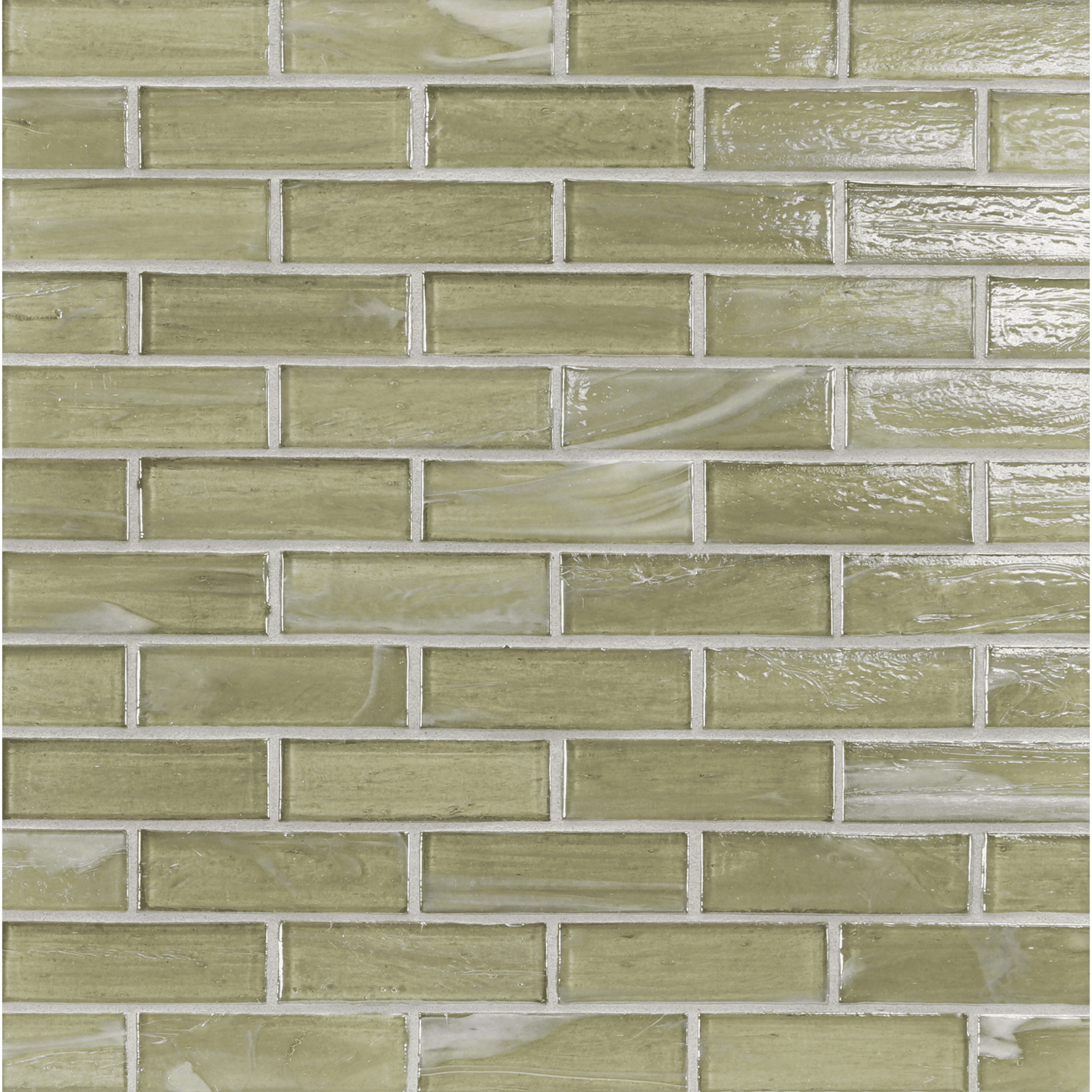 LAPIS: Pale Oak 1"x3" Staggered Joint Field Mosaic (9.46"x12.49" | pearl)