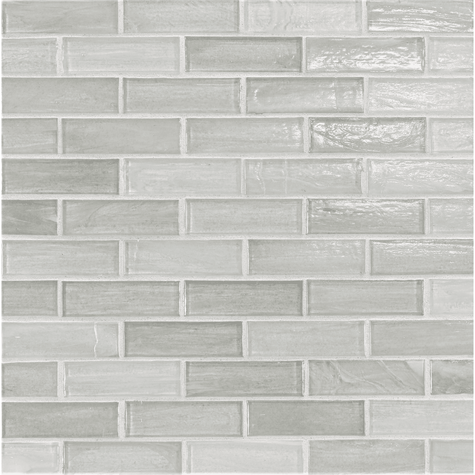 LAPIS: Summit 1"x3" Staggered Joint Field Mosaic (9.46"x12.49" | pearl)