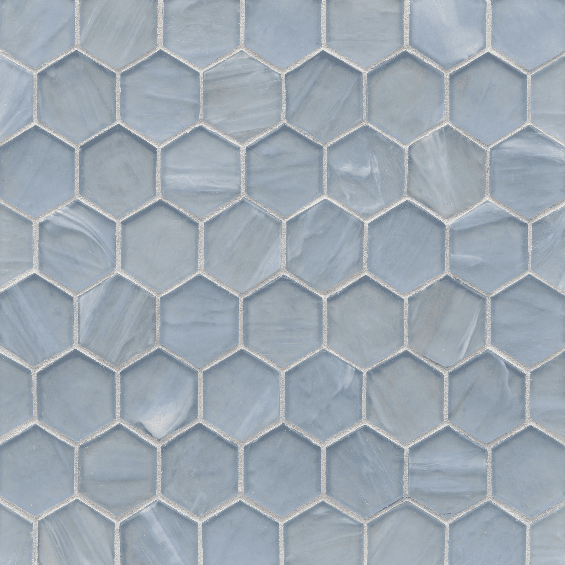 LUCE: Aero 2" Hexagonal Field Mosaic (11.64"x11.76" | silk)