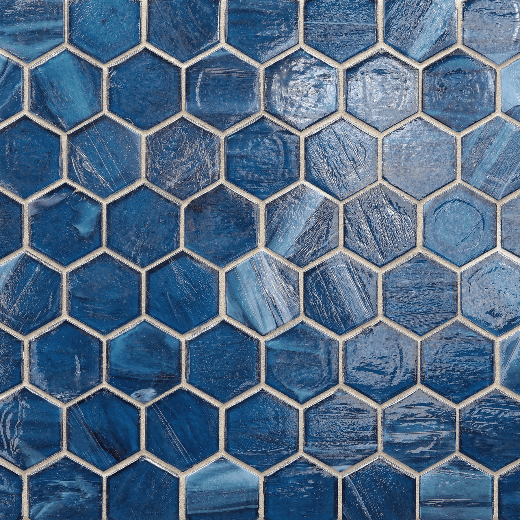 LUCE: Sani 2" Hexagonal Field Mosaic (11.64"x11.76" | pearl)