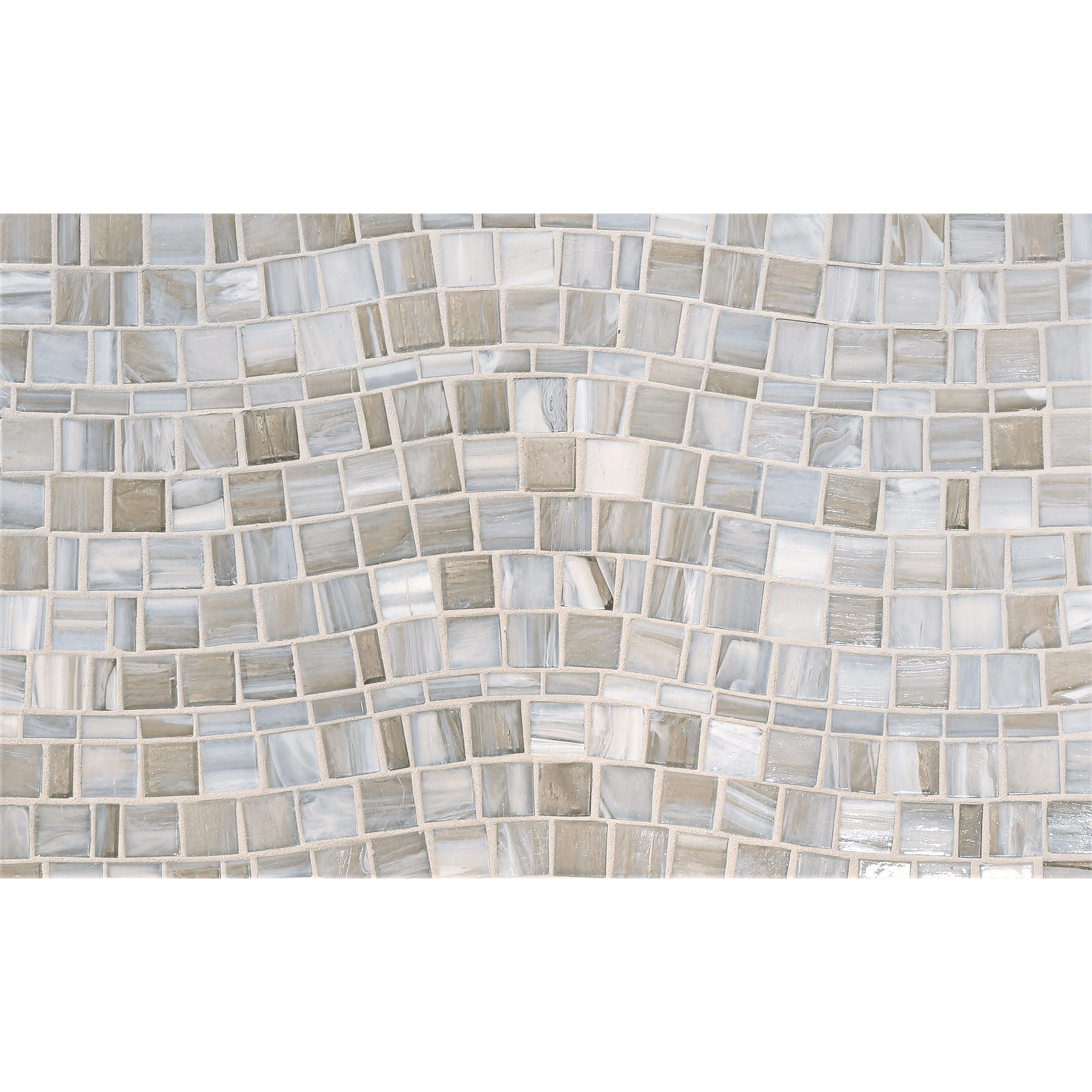 SHIBUI: Buff Rio Offset Field Mosaic (15.42"x11.67" | natural)