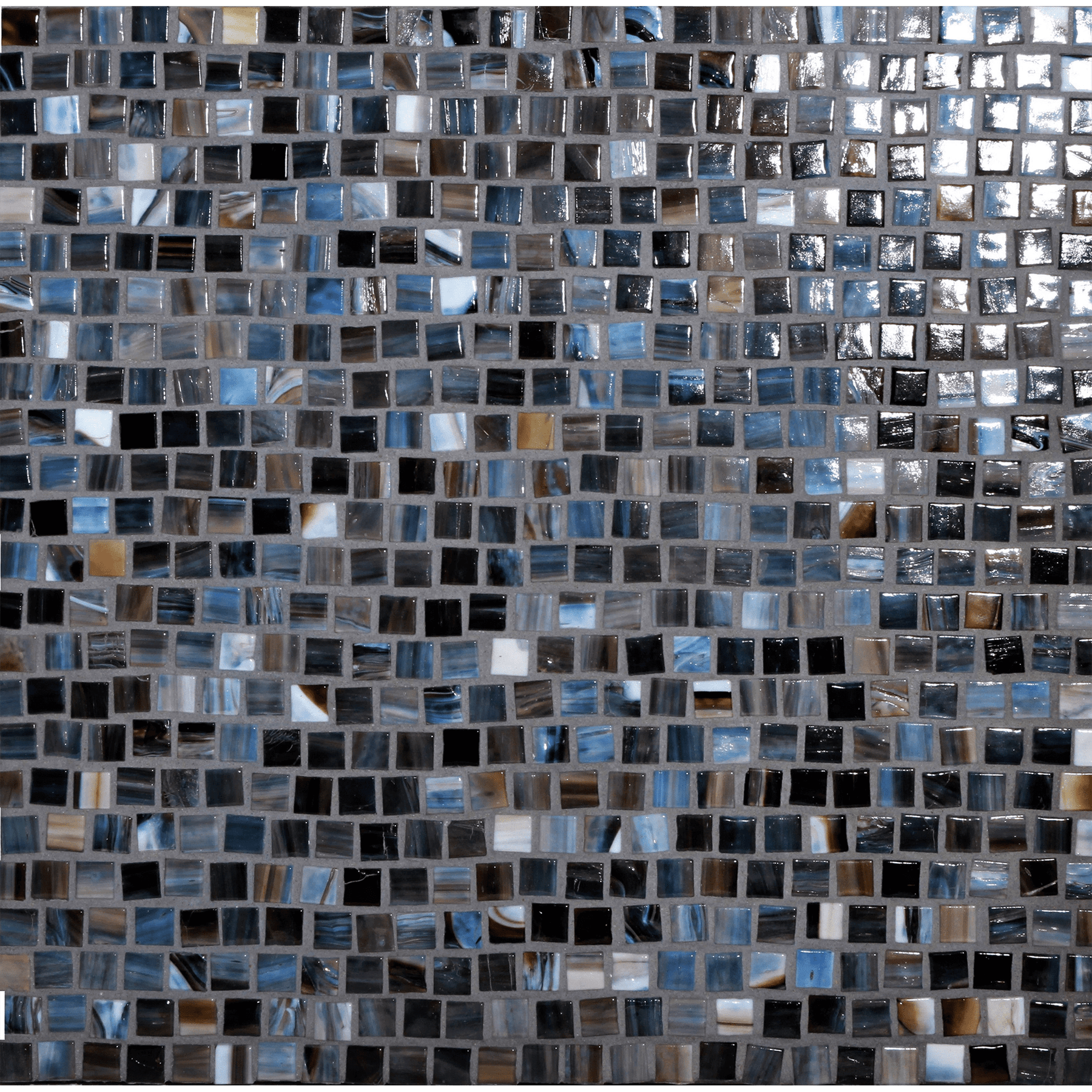 SHIBUI: Roman Earth Pompeii Stack Field Mosaic (12.63"x12.28" | natural)