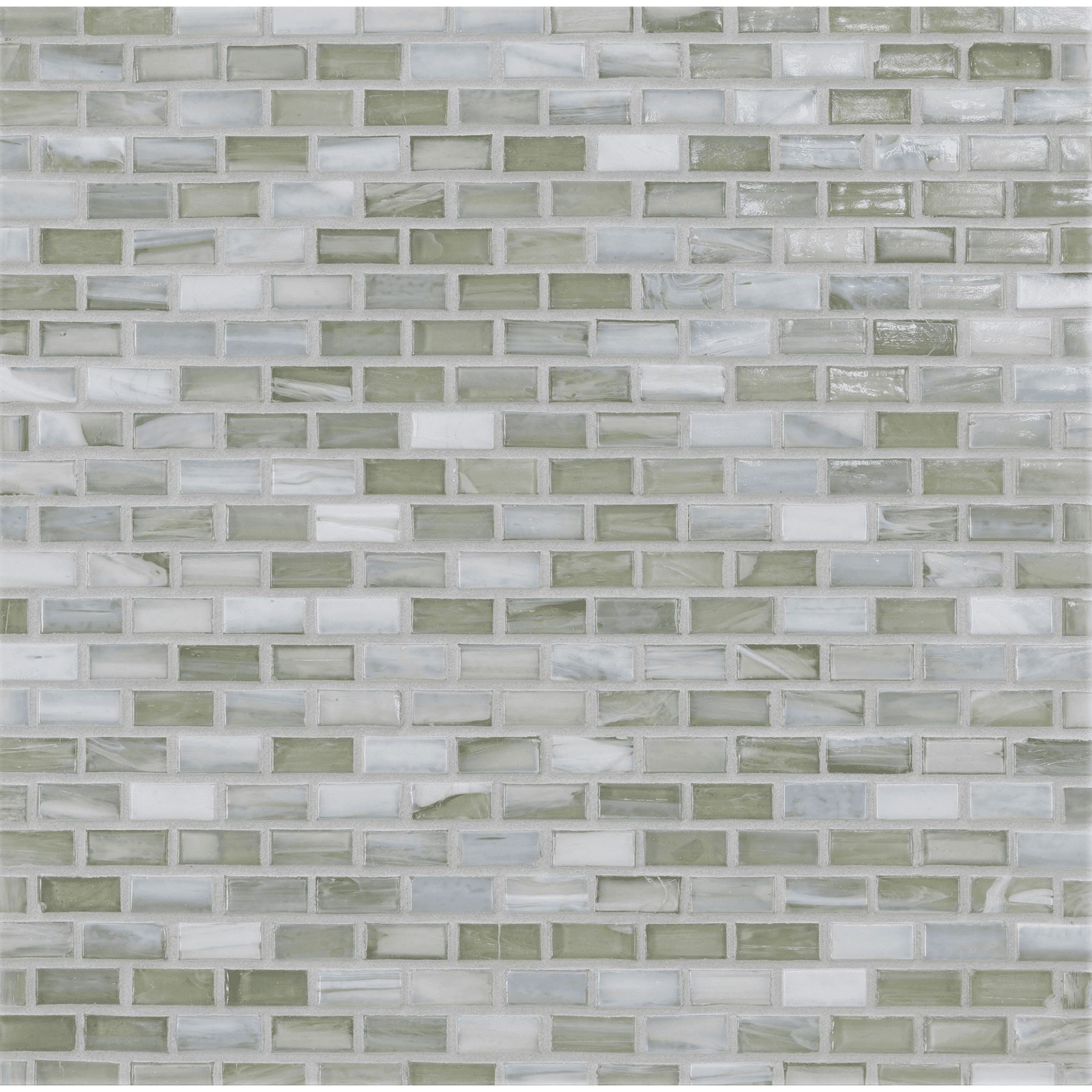SHIBUI: Verte 0.5"x1" Staggered Joint Field Mosaic (12.51"x12.51" | natural)