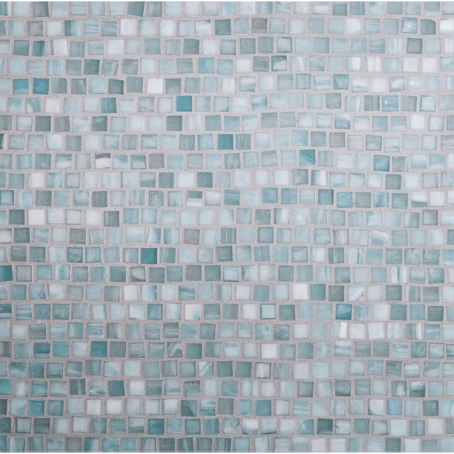 SHIBUI: Zinc Pompeii Stack Field Mosaic (12.63"x12.28" | natural)