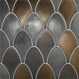 SHINJU: Pacific Stingray Scales Field Mosaic (9.06"x12.24" | semi glossy)