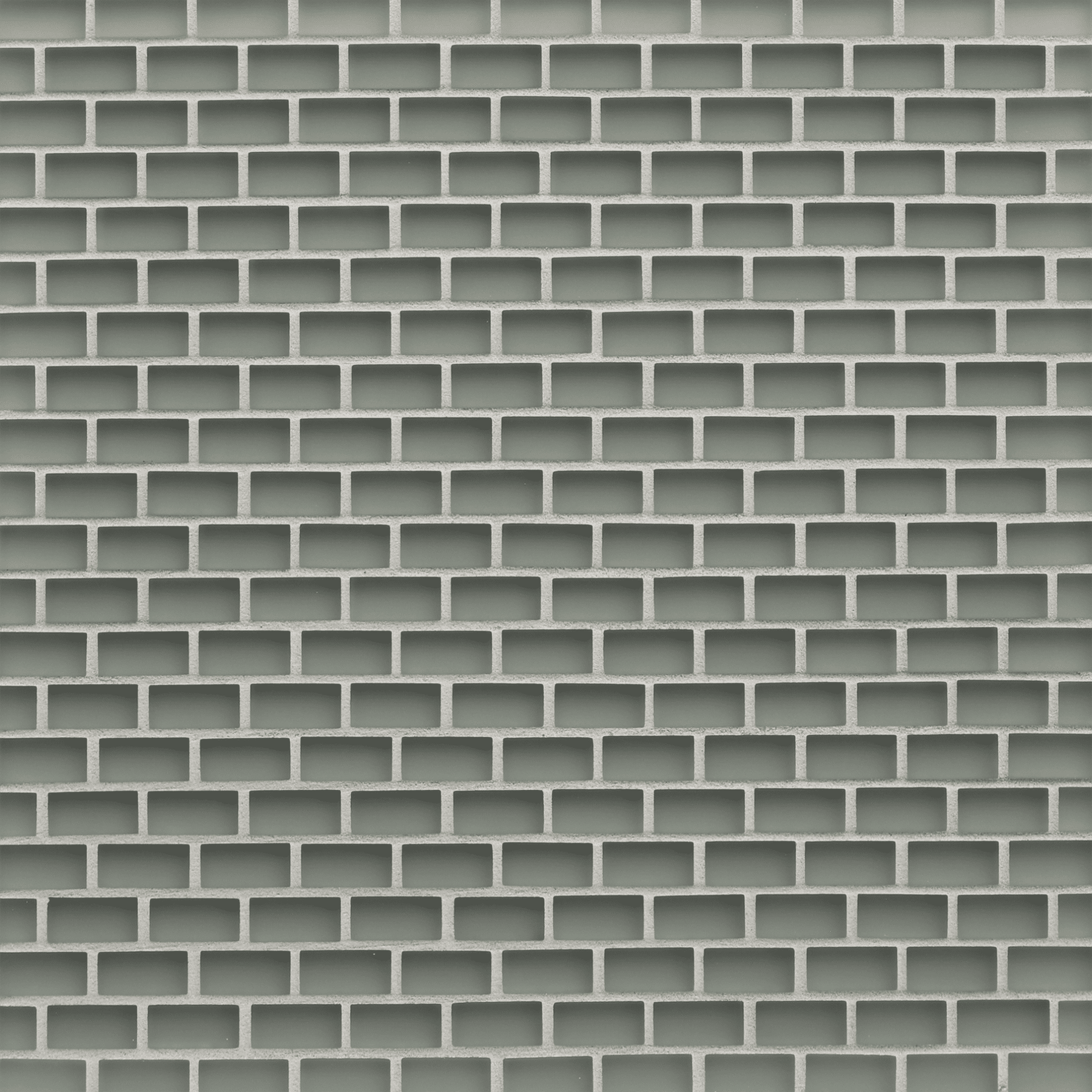 TOMEI: Ascot Mint 0.5"x1" Staggered Joint Field Mosaic (11.6"x11.5" | natural)