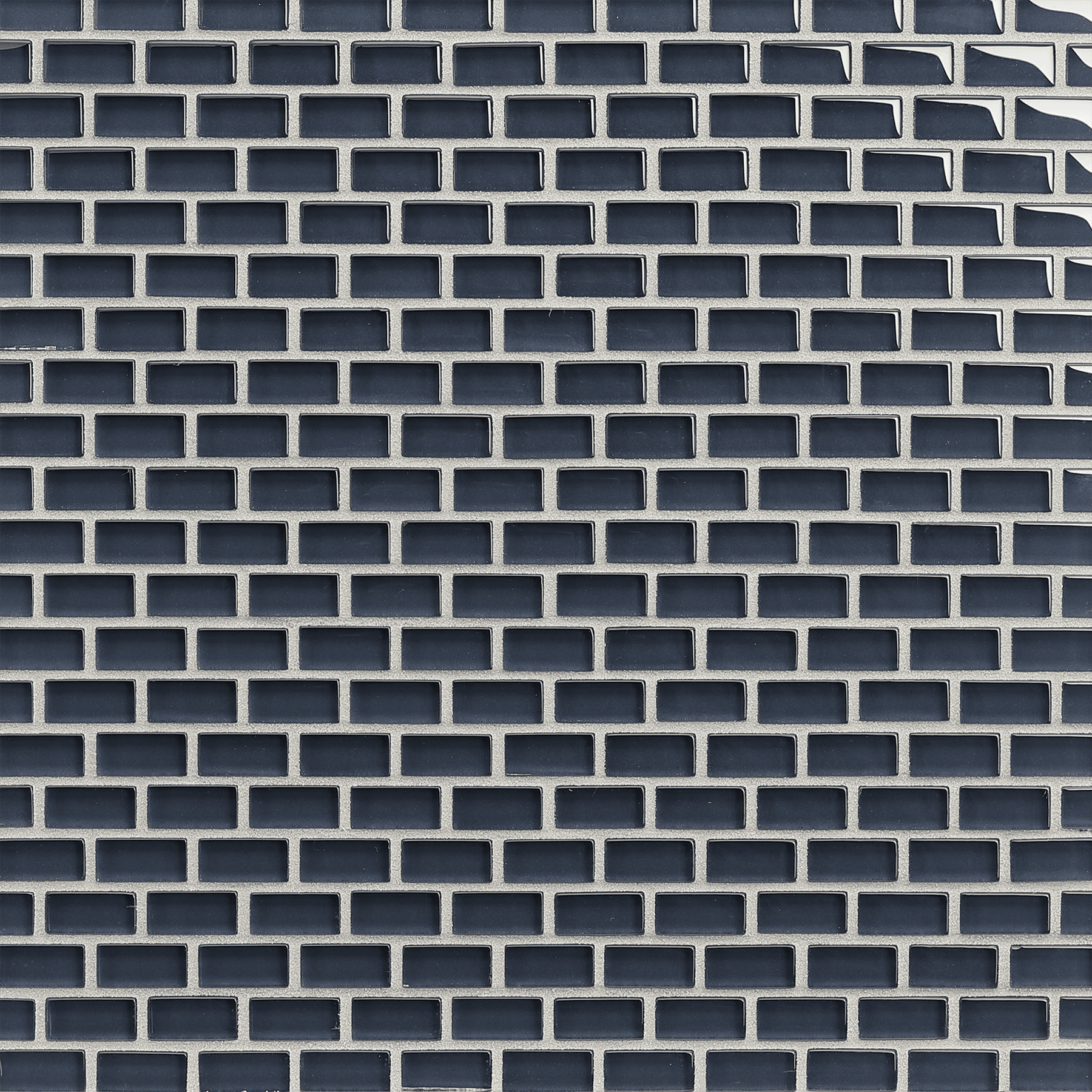 TOMEI: Sherborne Grey 0.5"x1" Staggered Joint Field Mosaic (11.6"x11.5" | natural)