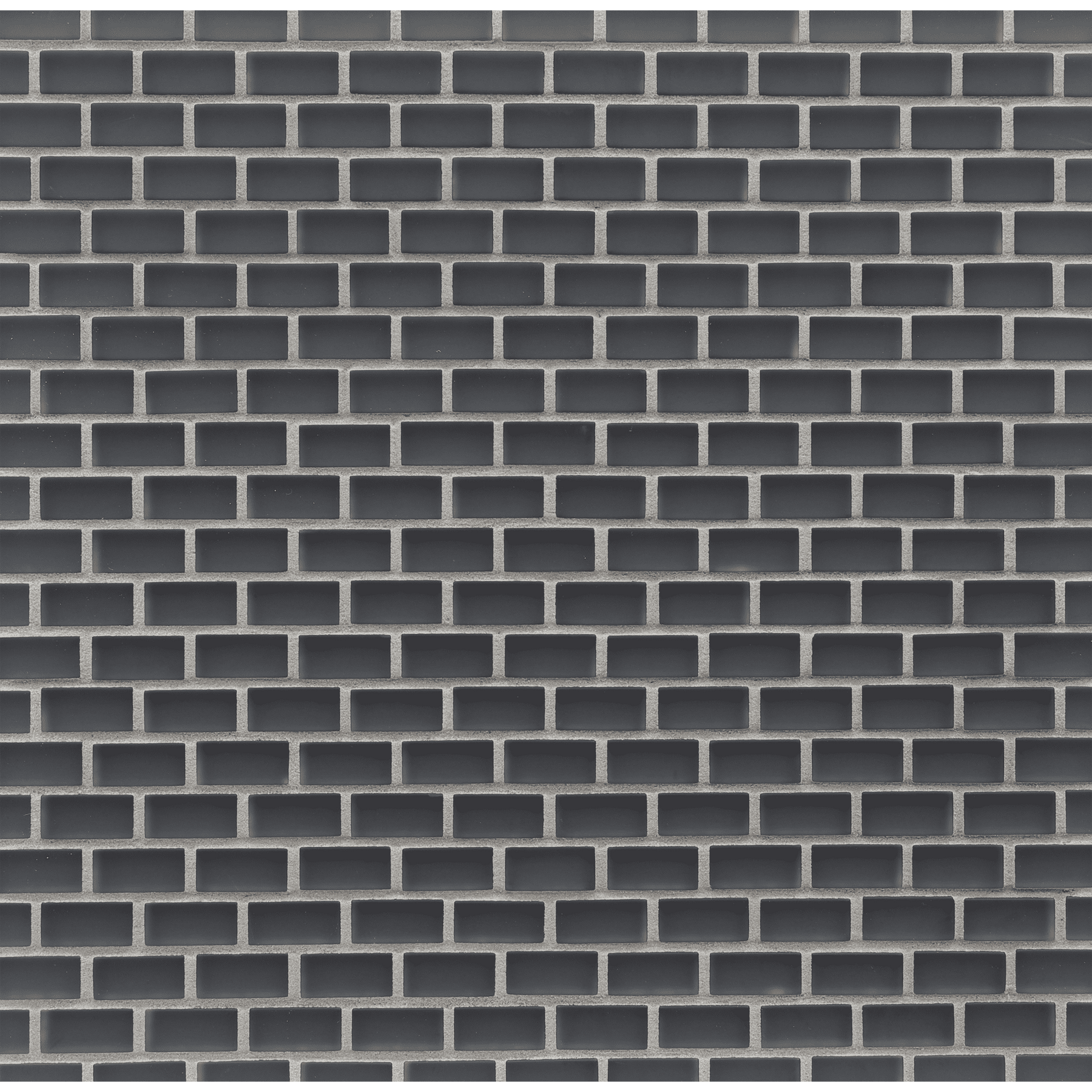 TOMEI: Sherborne Grey 0.5"x1" Staggered Joint Field Mosaic (11.6"x11.5" | silk)