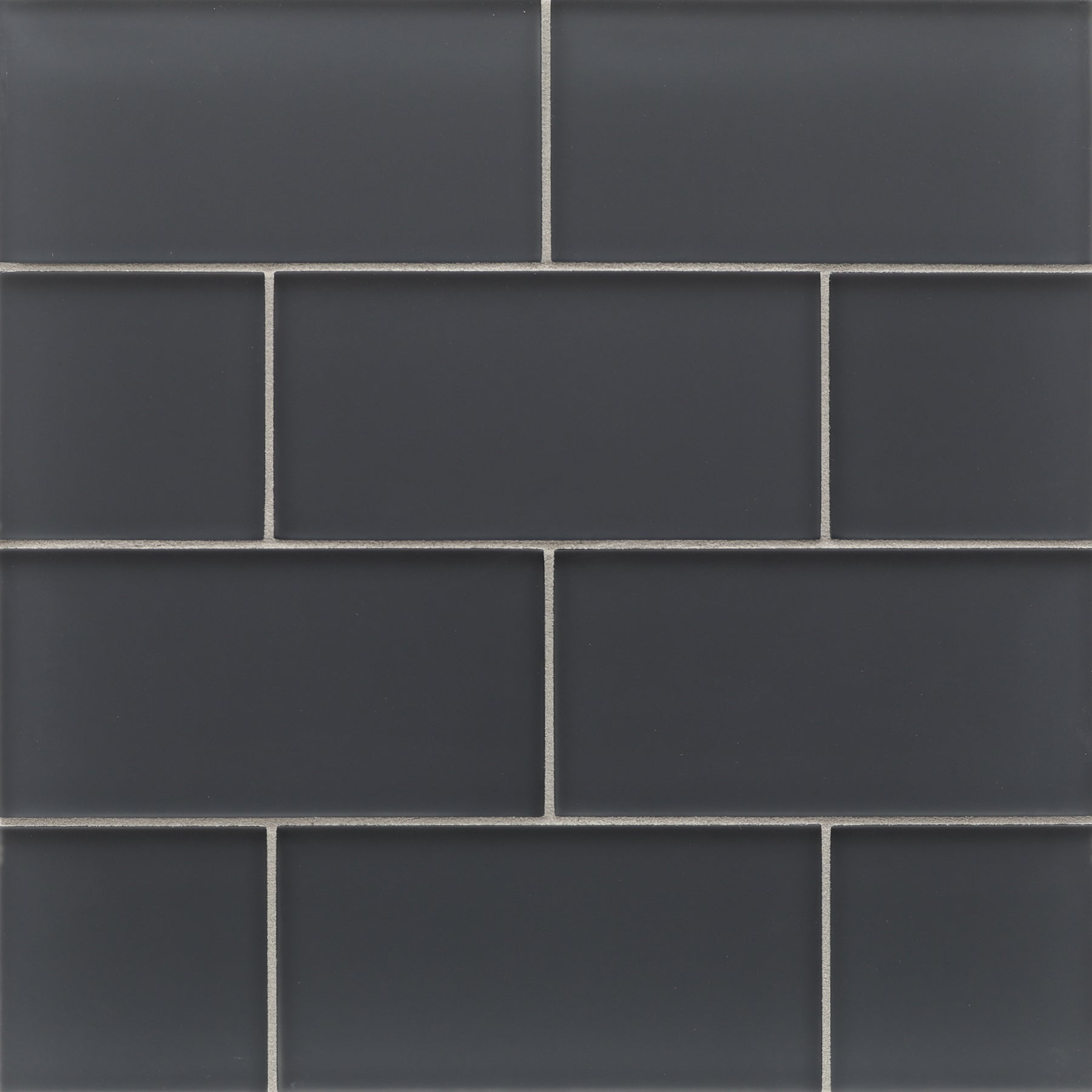 TOMEI: Sherborne Grey Rectangle Field Tile (3"x6" | silk)