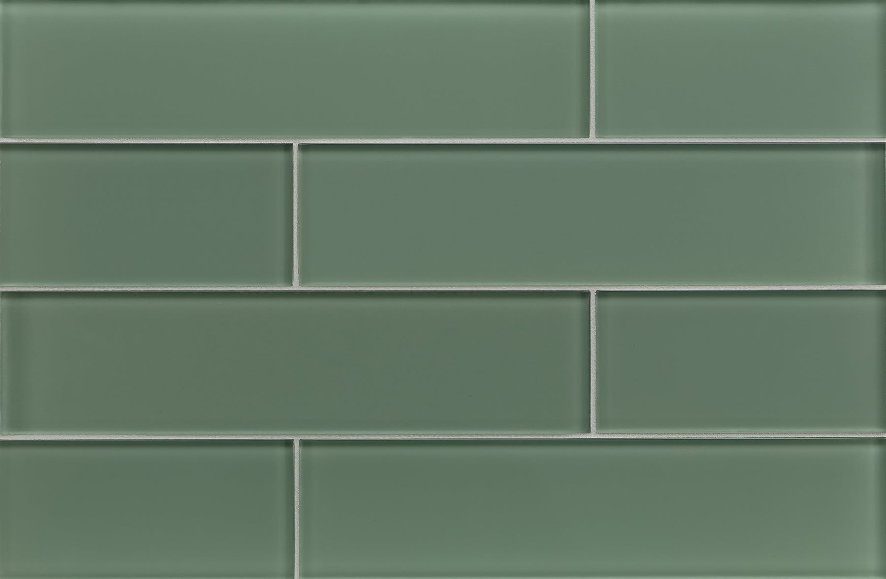 TOMEI: Silver Green Rectangle Field Tile (3"x12" | natural)