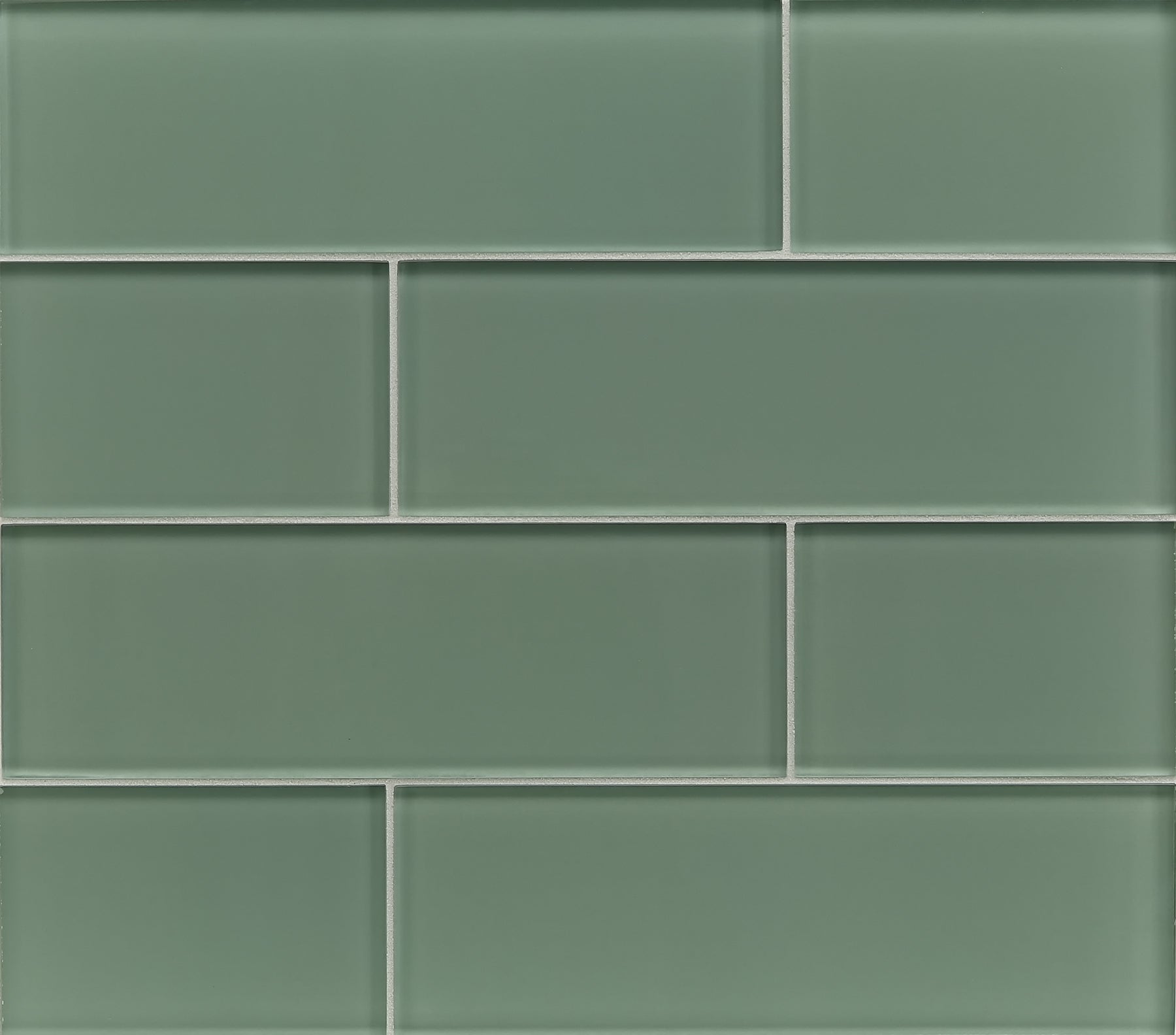 TOMEI: Silver Green Rectangle Field Tile (3"x9" | natural)