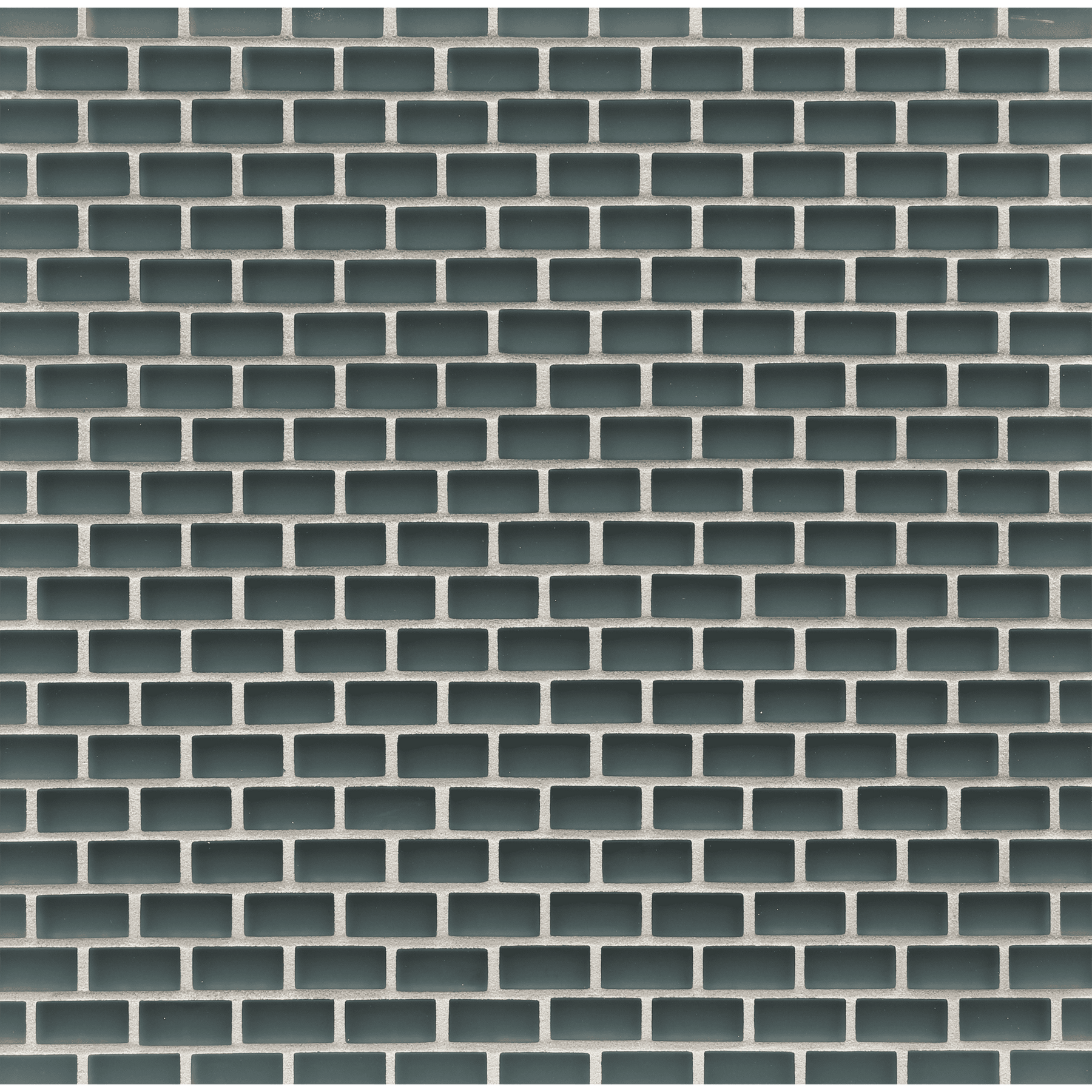 TOMEI: Woodland Green 0.5"x1" Staggered Joint Field Mosaic (11.6"x11.5" | silk)