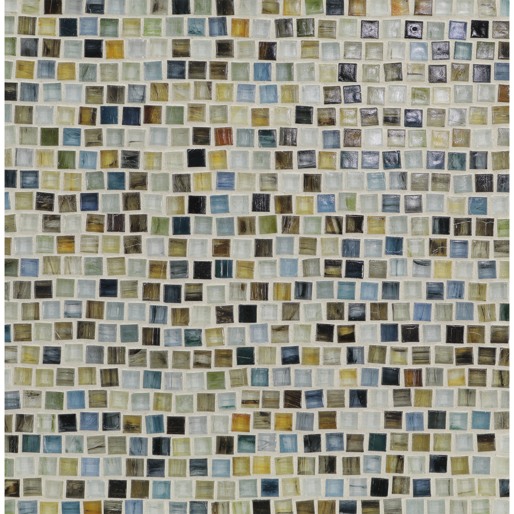 TOZEN: Ahou Pompeii Stack Field Mosaic (12.63"x12.28" | natural)