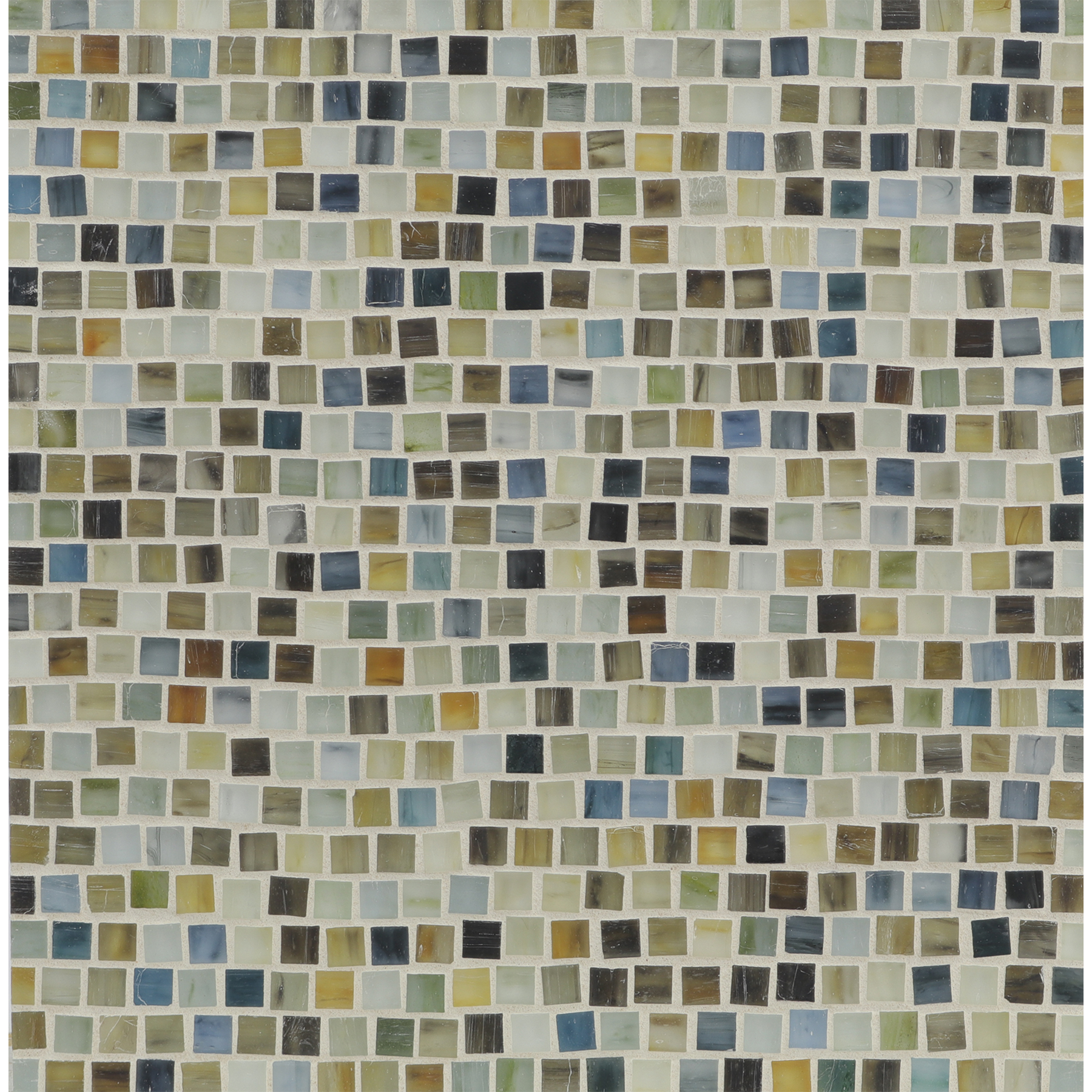 TOZEN: Ahou Pompeii Stack Field Mosaic (12.63"x12.28" | silk)