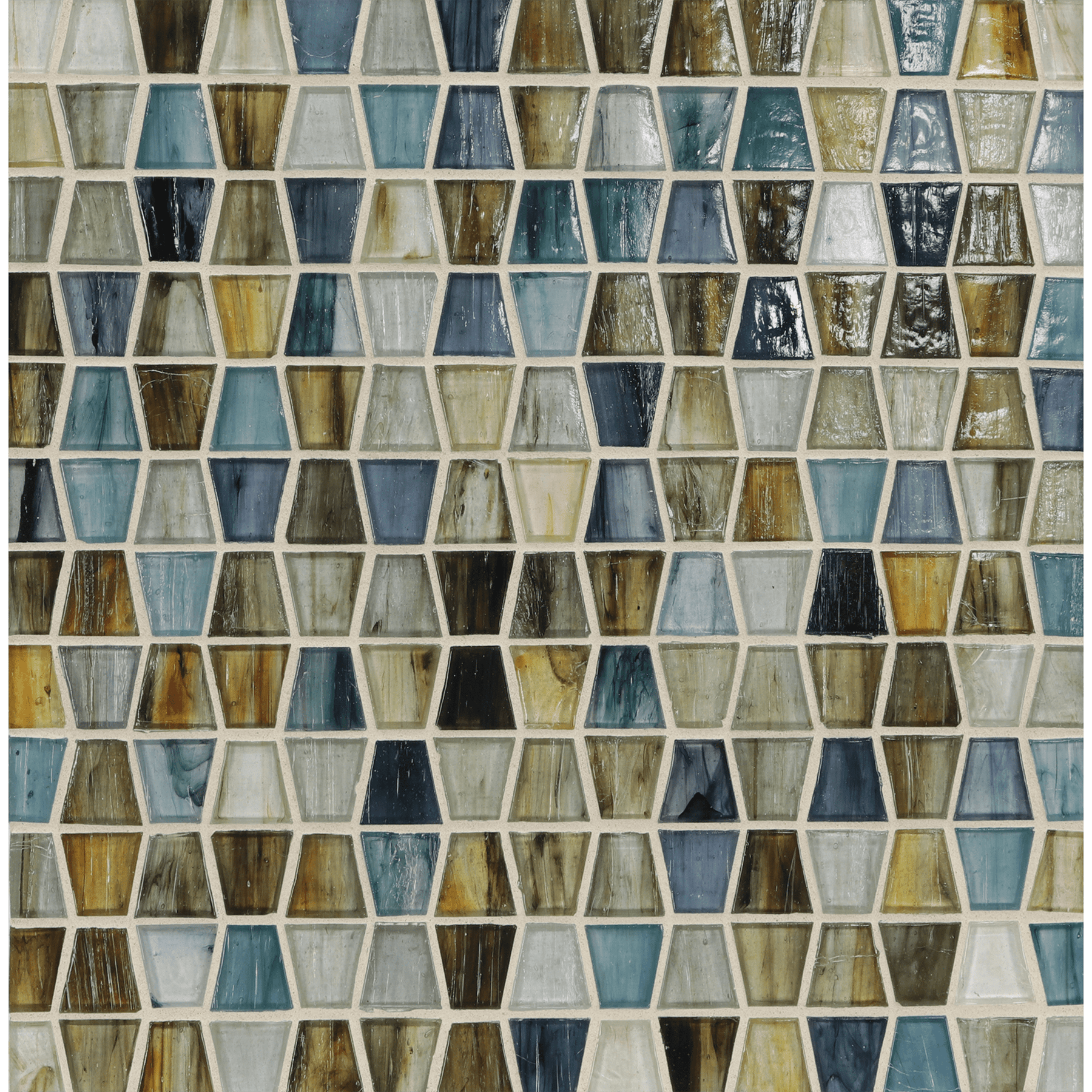 TOZEN: Ahou Wings Tapered Field Mosaic (11.91"x12.50" | natural)