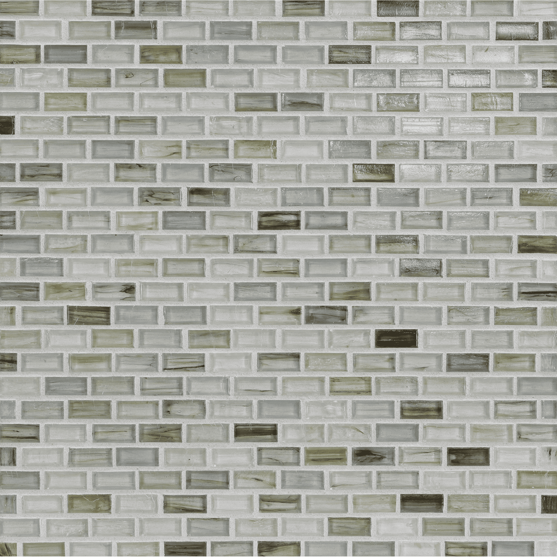 TOZEN: Arsenic 0.5"x1" Staggered Joint Field Mosaic (12.51"x12.51" | natural)