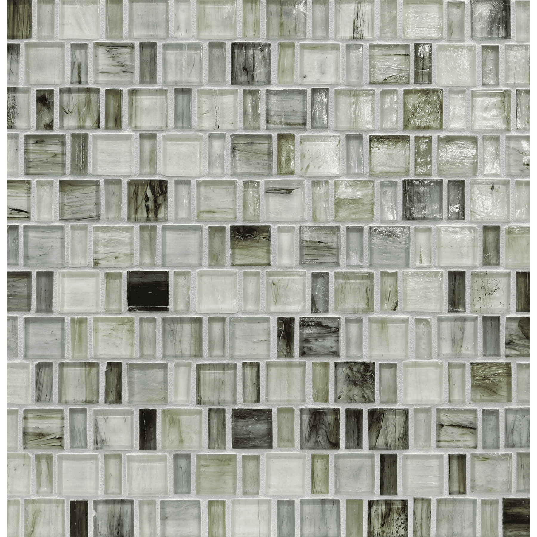 TOZEN: Arsenic Japonaise Offset Field Mosaic (12.57"x12.50" | natural)