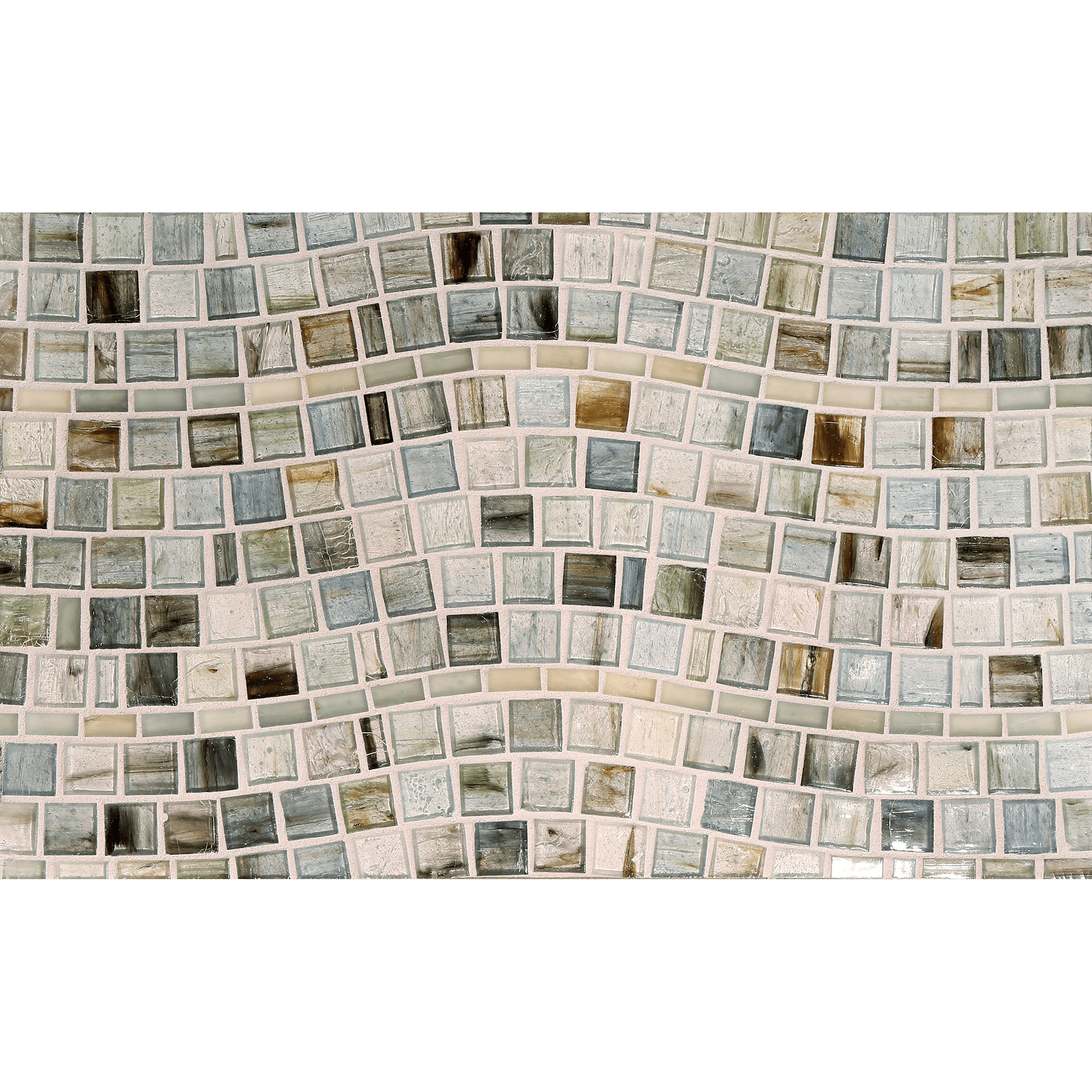 TOZEN: Arsenic Rio Offset Field Mosaic (15.42"x11.67" | natural)